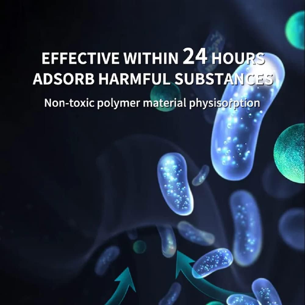 IOAOI PuriResin Aquarium Filter Media, Organic Filtration Resin, for Freshwater and Saltwater Fish Tank, Removes Driftwood Tannins, 100 ml, 5 Packs