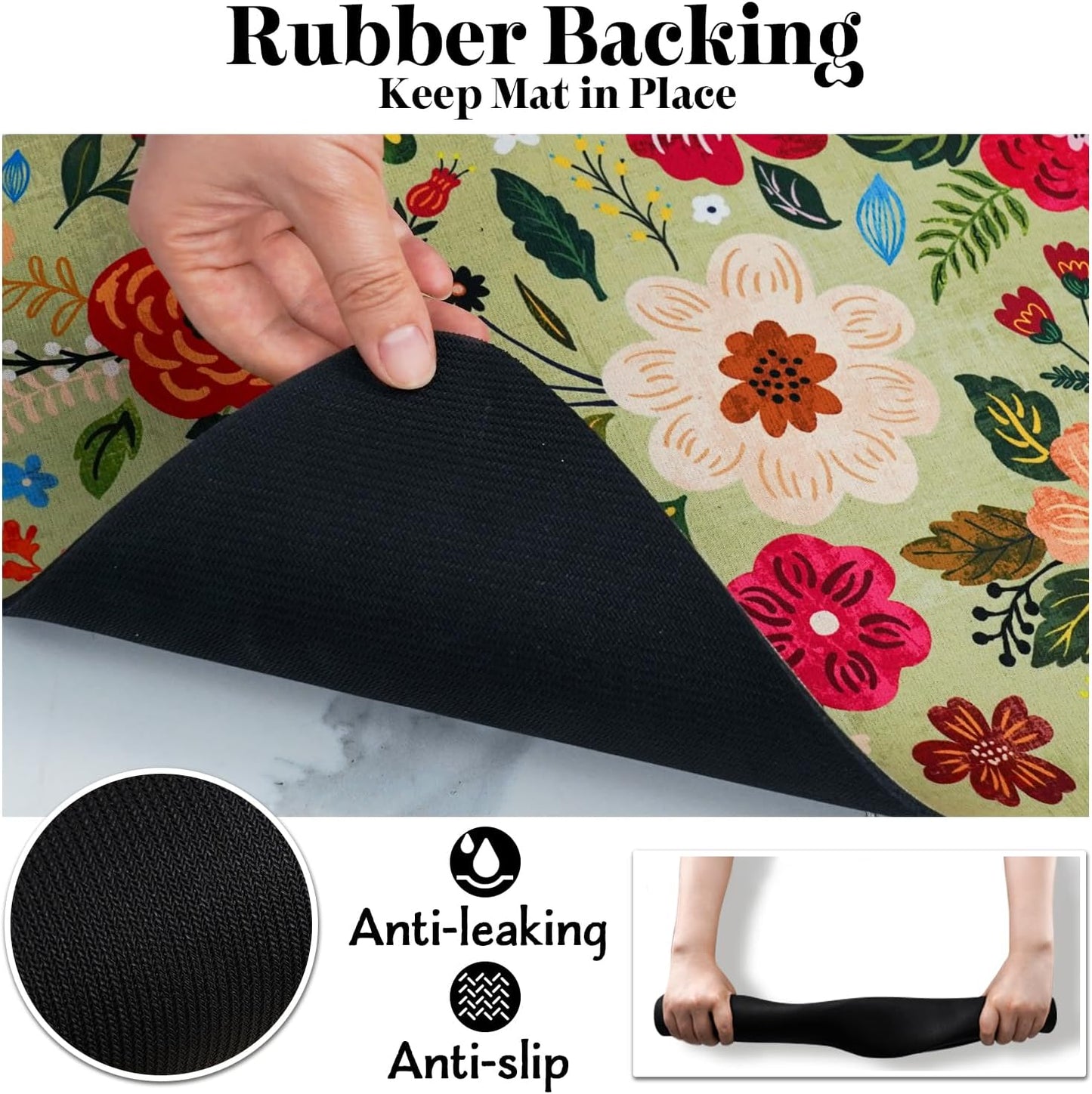 Dog Food Mats for Floors, Absorbent Dog Bowl Mat for Food and Water Dispenser Mat, Quick Dry Cat Food Mat Pet Supplies