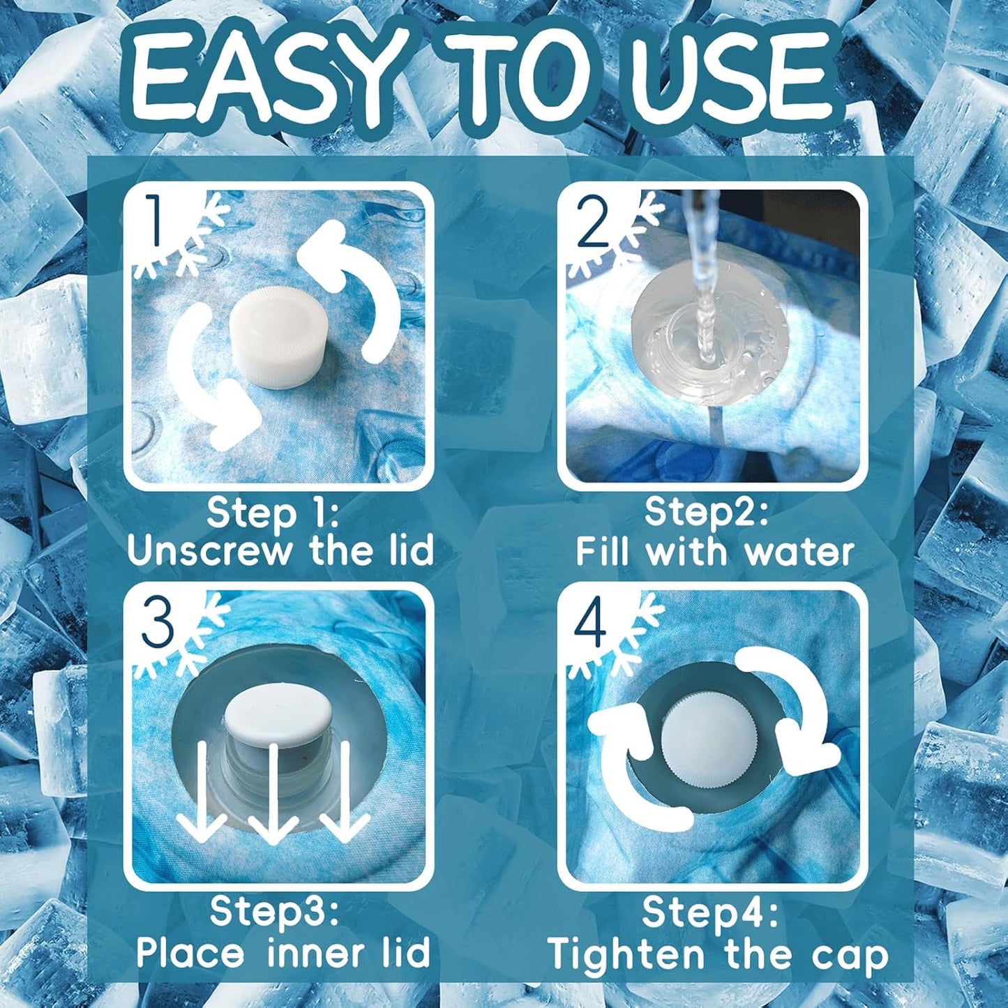 Cooling Pad for Dog,Instant Pet Cool Mat for Puppy,Comfortable Cool Pet Mat for Cat.Portable Dog Bed for Summer. Suitable for Outdoor Summer Crate Pad.Long Time Cooling.Ice Brick(Size-M 15.7*19.7in)