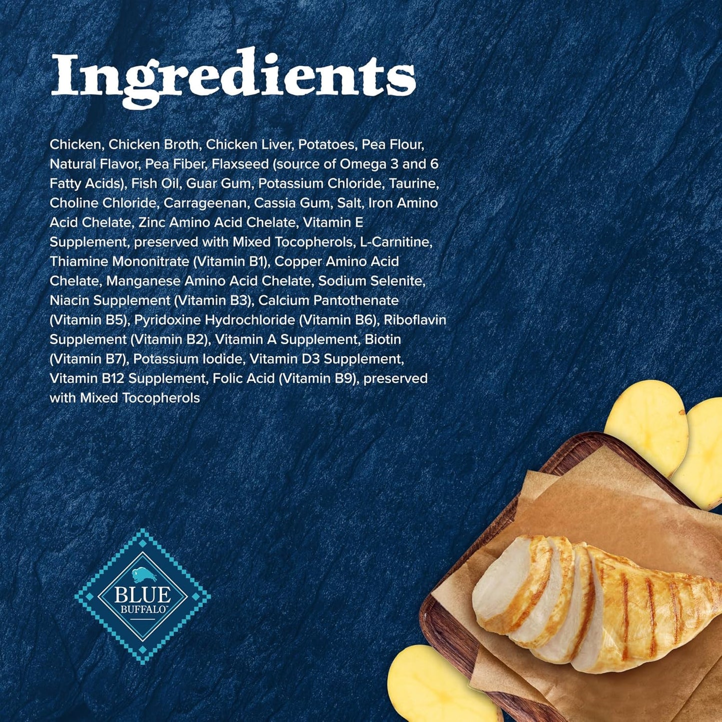 Blue Buffalo Wilderness High Protein Grain Free, Natural Mature Pate Wet Cat Food, Chicken 5.5-oz cans (Pack of 24)