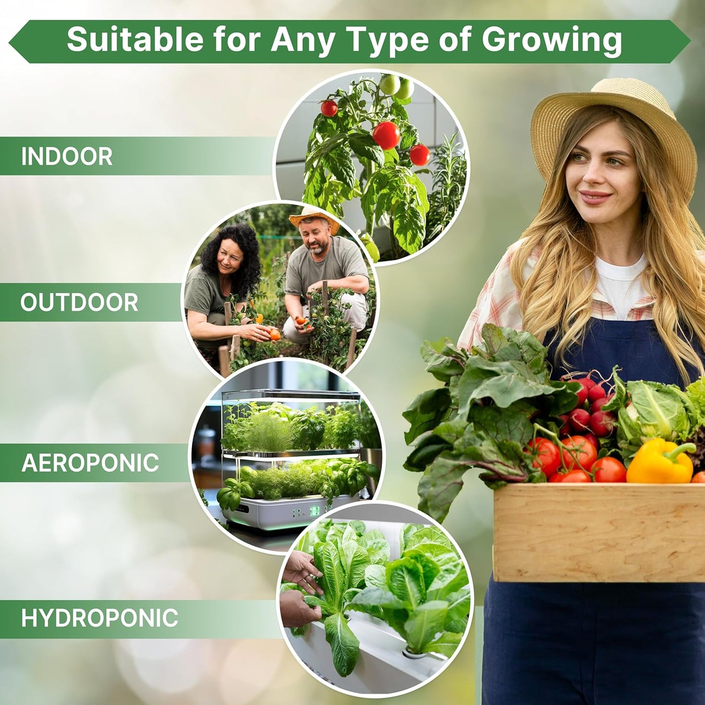 50 Winter Vegetable Garden Seeds Variety Pack - 43,450+ Non-GMO Heirloom Seeds for Outdoors & Indoor Home Gardening, Including Kohlrabi, Lettuce, Radish, Onion, Choy, Spinach, Cauliflower, Collards