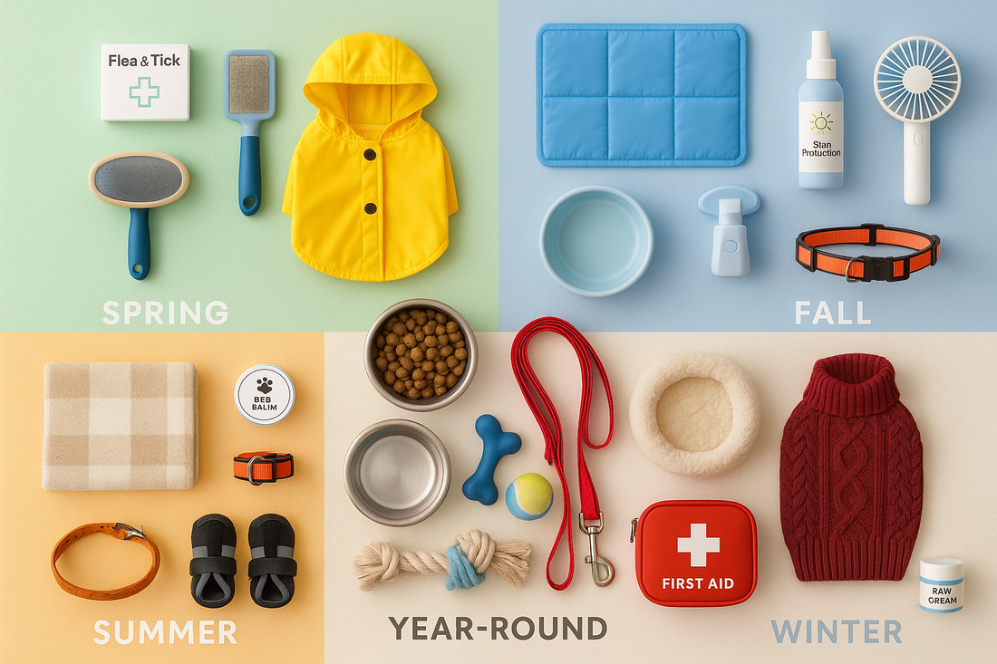 Seasonal Pet Care: Supplies You’ll Need All Year Round