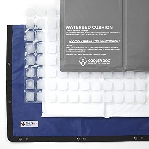 Dog Cooling Pad Dog Cooling Products Hydro Cooling Mat 4 Pack for X-Large Dogs