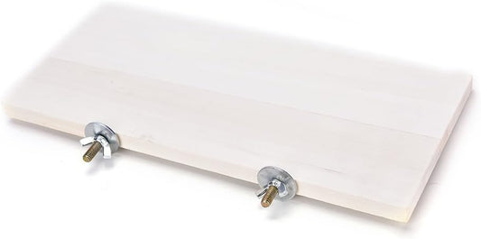 1Pc Pet Parrot Bird Cage Perches Square Wooden Stand Corner Shelf Laddered Platform Animals Springboard Budgie Toys Bird Tree Perches for Parakeets Hamster Pizies