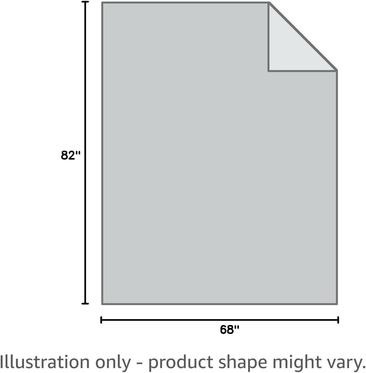 Ameritex Pet Bed Cover Dog Bed Blanket for Sofa and Furniture Waterproof New Pattern Design (68x82 Inch, Burgundy)