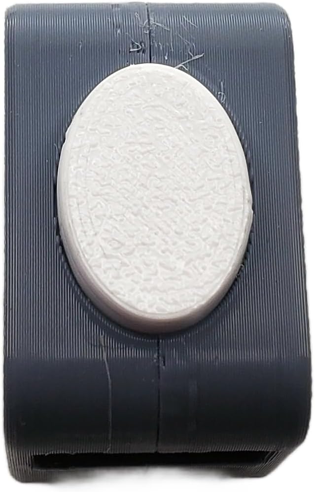 Flex Clicker Hands-Free Training Ring | Finger Clicker for Dog Obedience | Puppy Behavior Trainer | Animal Training Aid for Birds & Horses | Pet Training Tool for Tricks | Easy-to-Use Device | Gray