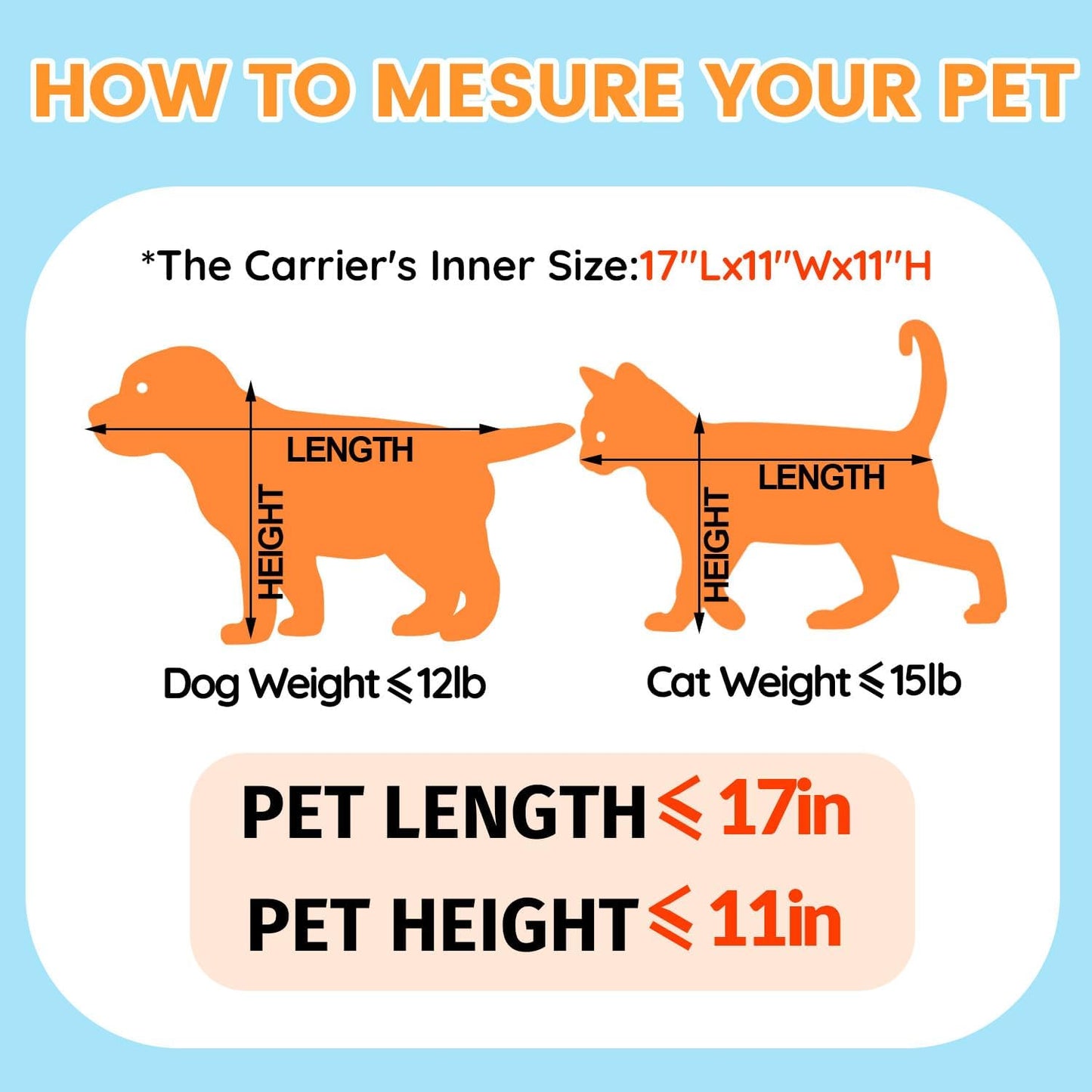 Petskd Top-Expandable Pet Carrier with Wheels 19x13x9 Inches Southwest Allegiant Airlines Approved, Soft-Sided Carrier for Small Dog Under 12 lbs and Large Cat Under 15 lbs(Black)