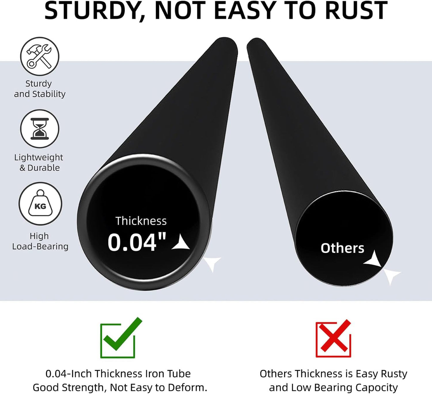 pettycare Elevated Outdoor Dog Bed - Dog Cots for Large Dogs XL, Heavy Duty Raised Cot Waterproof, Cooling Pets Bed with Washable Durable Teslin Mesh and Non Slip Feet, 49 Inches, Black