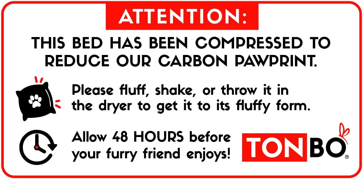 TONBO Soft Plush Small Cute and Cozy Nature Dog Cat Bed, Washer and Dryer Friendly (Elephant)