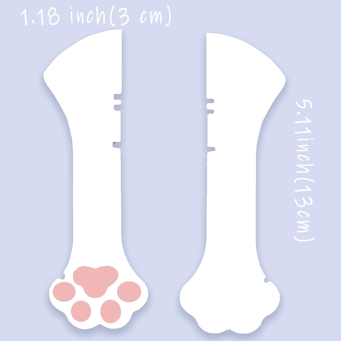 Meow&Woof Cat Wet Food Spoon, Mini Spatula for Pet Canned Food, BPA Free Can Spoons for Animal Feeding, Small Jars Spatulas, Easy Clean Scraper for Dog Food Cans （2 Spoons）