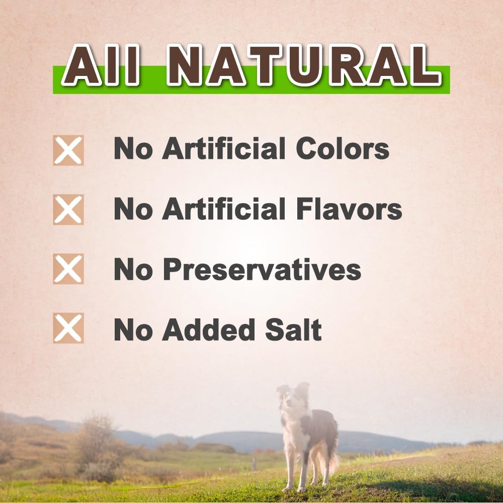 Afreschi Natural Turkey Tendon Ring (M) Pack of 2, Dog Treats for Signature Series, All Natural Human Grade Puppy Chew, USA-Sourced Turkey Tendon, Hypoallergenic, Rawhide Alternative