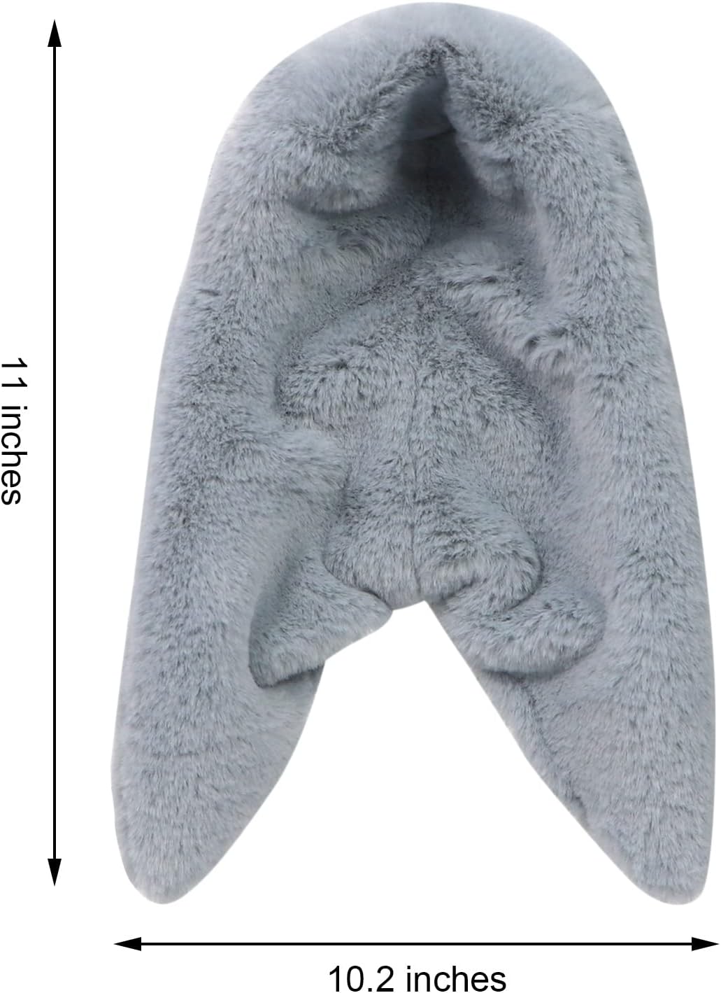 Cozy Bird Blanket Parrot Cage Snuggle Hut Warm Bird Nest House Bed Hanging Hammock for Parakeet Cockatiel Conure African Grey (Large, Grey)