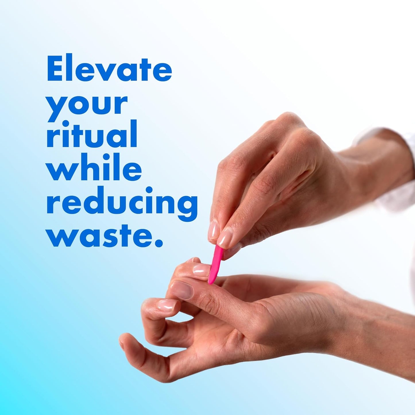 Crystal Nail File 1.6 in, Mini Glass File Ideal for Wallet, Durable, Gentle on Nails, Perfect for Travel, Home, Office and On the Go, Compact for Quick Touch Ups