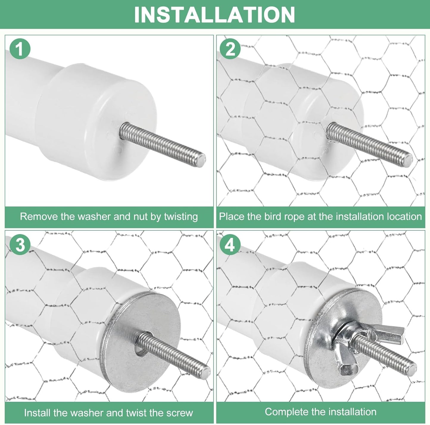 1-Pack Rope Perches for Bird Cages, 31.5 in Length Comfort Grip Flexible Rope Perch Beak & Paw Grinding for Parrots/Cockatiels/Parakeets, Bird Platform Sand [Purple]