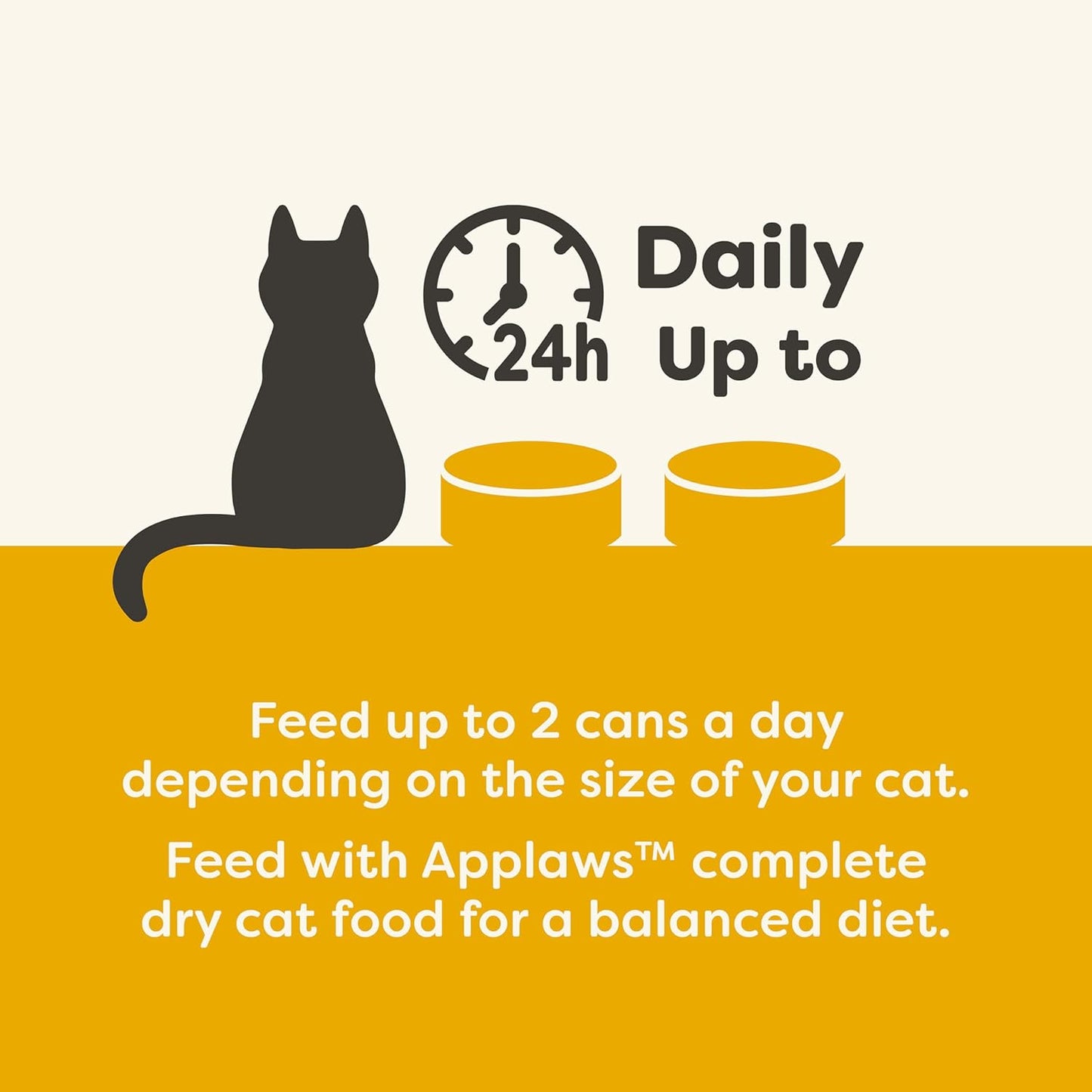 Applaws Natural Wet Canned Cat Food, Made with Limited and Natural Ingredients, Real Protein with No Artificial Additives, Chicken Selection Variety Pack in Broth (24 x 2.47oz Cans)