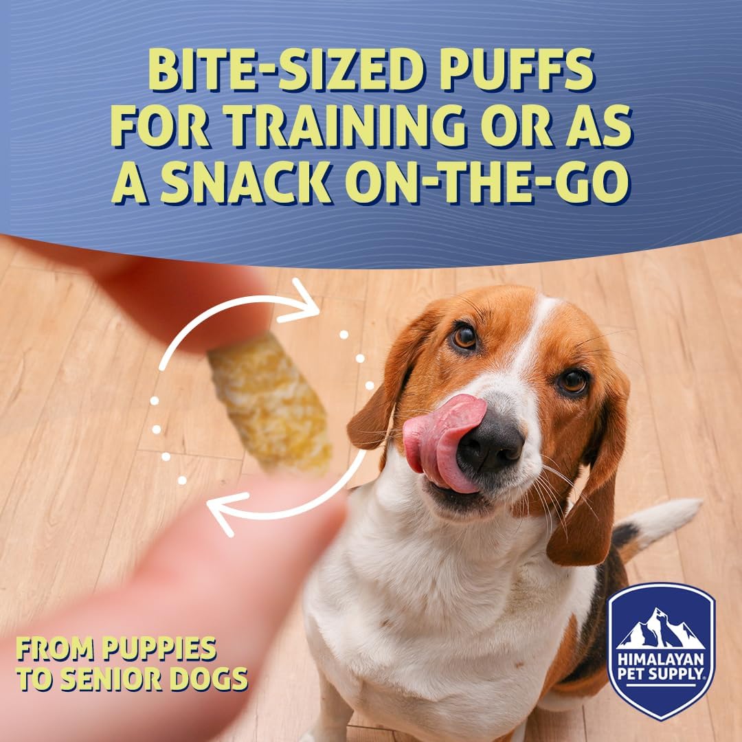 Barkeetos Dog Treats, Crunchy and Cheesy Pet Snacks Made with Real Himalayan Cheese & Chicken, Gluten Free, Grain Free, Lactose Free, Natural Dog Food for All Breeds and Sizes - 3 Pack