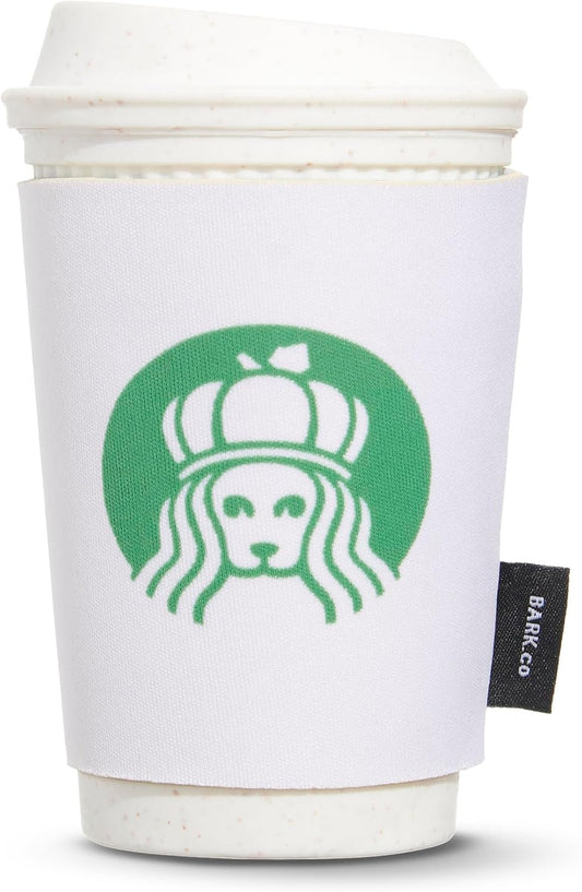 Barkbox Pupkin Spice Latte Plush Dog Toy – Plush Dog Toys – Puppy and Pet Toys for Medium to Large Dogs