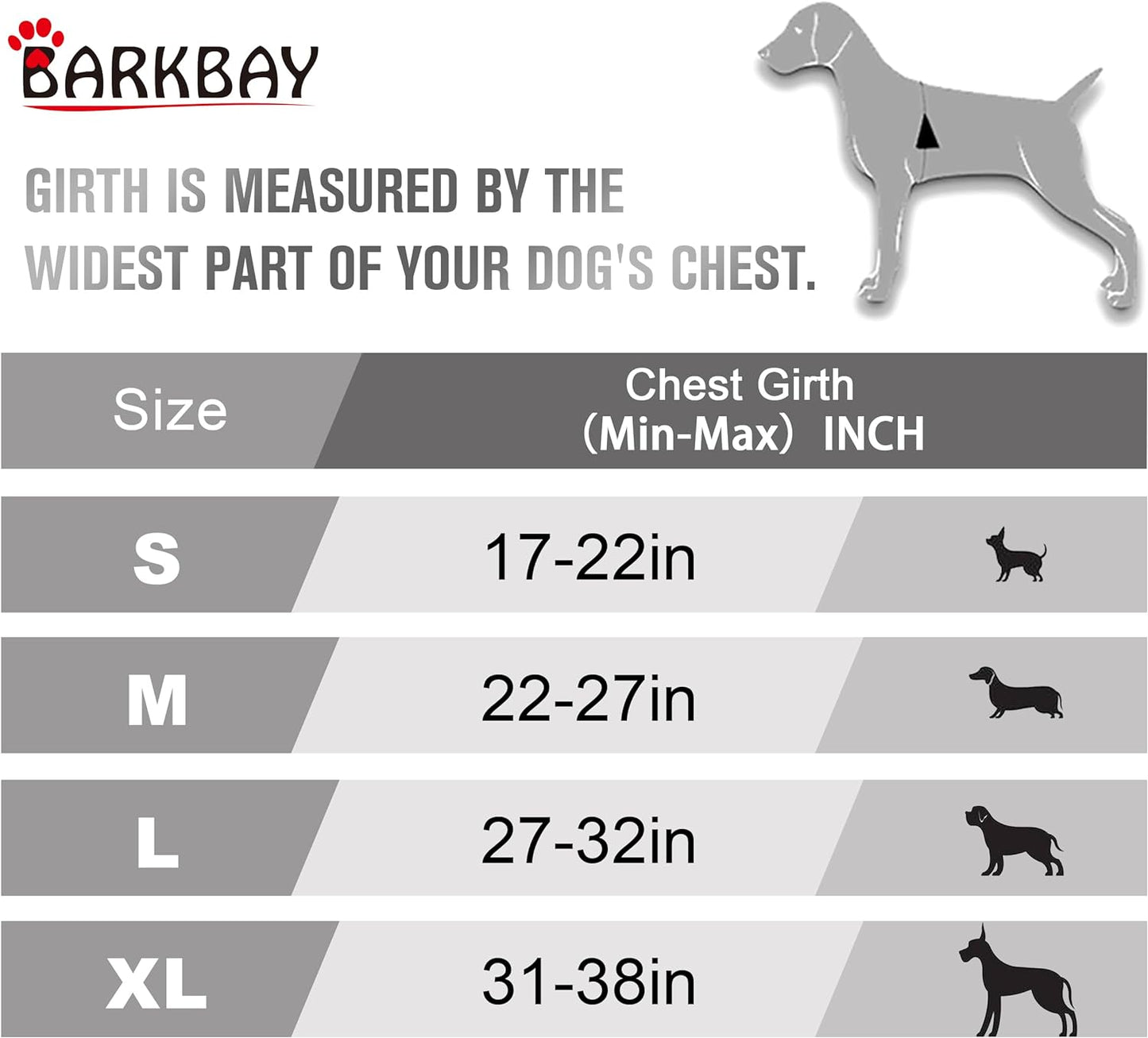 BARKBAY No Pull Dog Harness Front Clip Heavy Duty Reflective Easy Control Handle for Large Dog Walking(Navy,L)