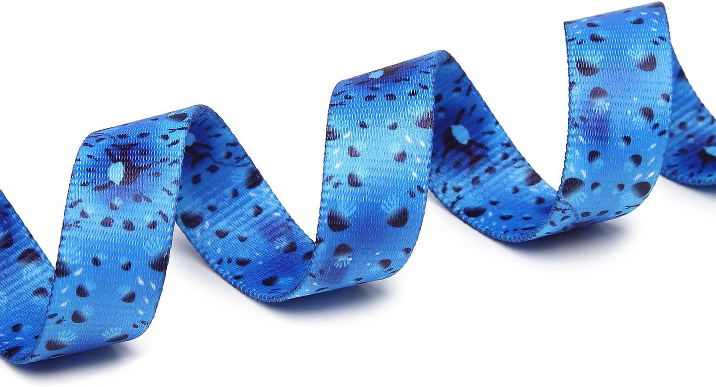 Mercano Adjustable Dog Collar - Special Design Patterns, Soft Nylon Comfortable Durable Pet Collar for Small Medium Large Dogs (XS, Blue Ocean)