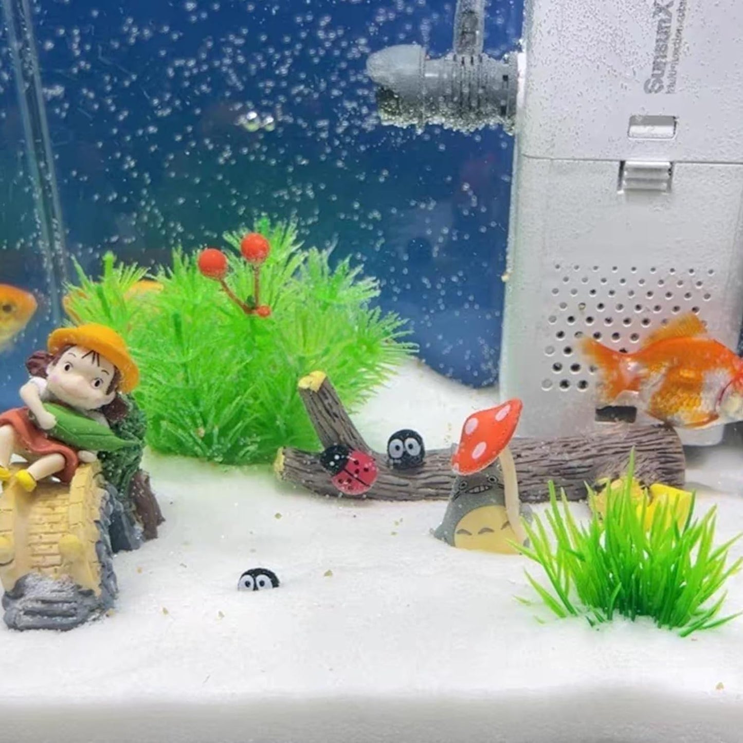 5 lbs Aquarium White Sand, 0.4-0.8 mm Aquarium Substrate for Fish Tank. Decorative Sand for Fish Tank, Paintings, Plants Potted, Fire Pits, Candle, Vase and Crafts