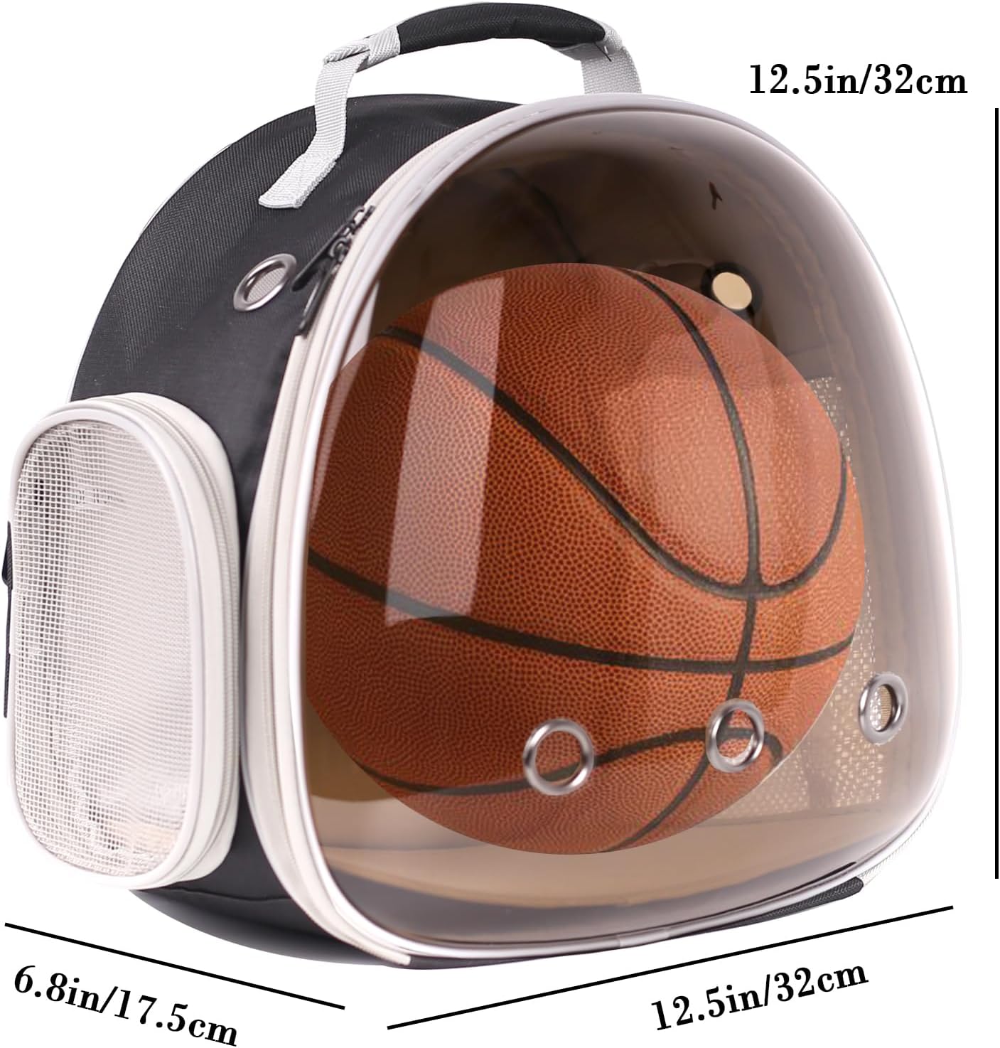 Portable Travel pet Backpack Carrier with Self Warming Pet Bed Set, Guinea Pig Carrier for 2,Reptile Travel Carrier for Lizards Sugar Glider Hedgehog Rat Parrot Birds Breathable Hangbag