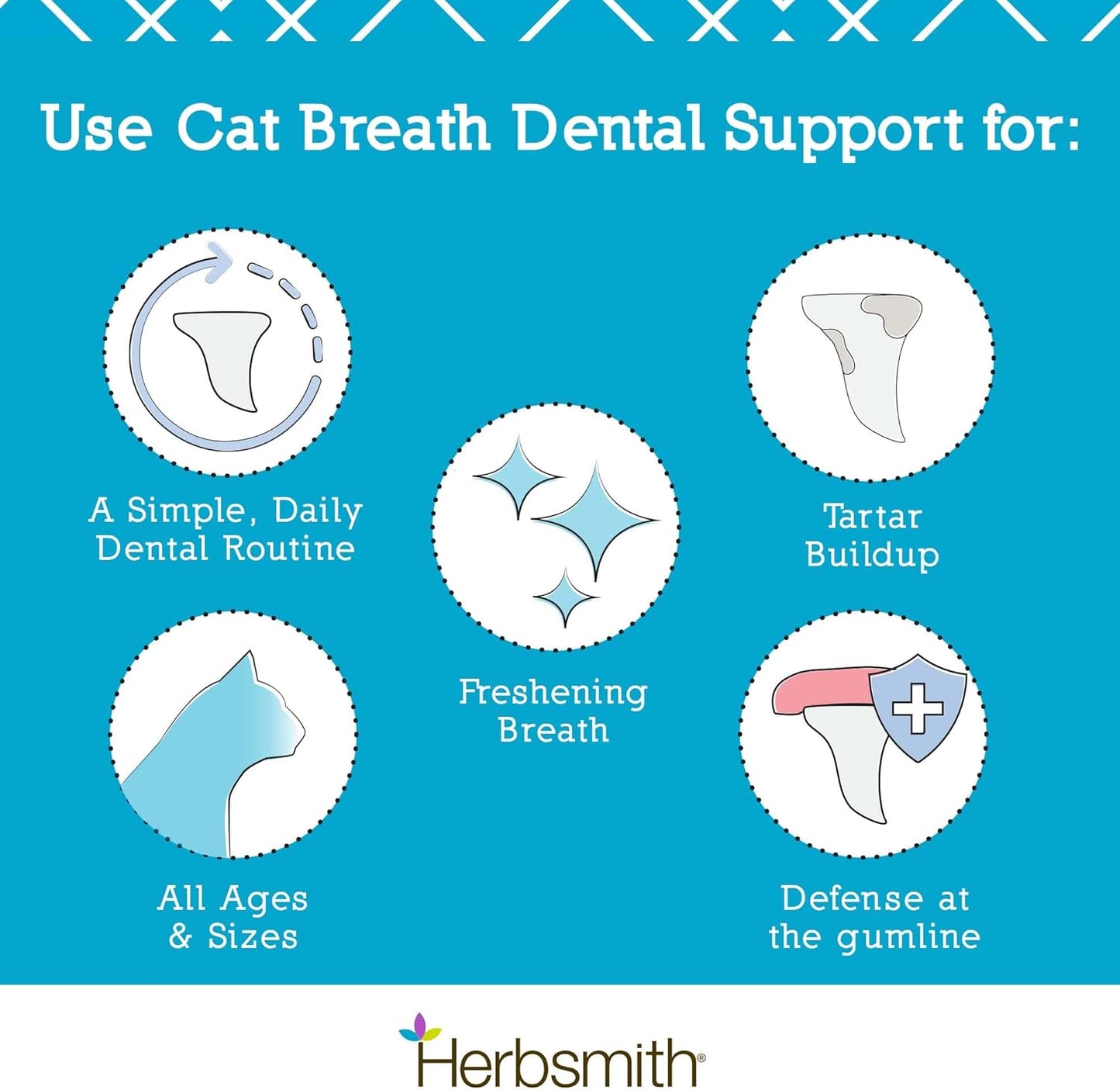 Herbsmith Cat Breath - Dental Support for Cats - 75g