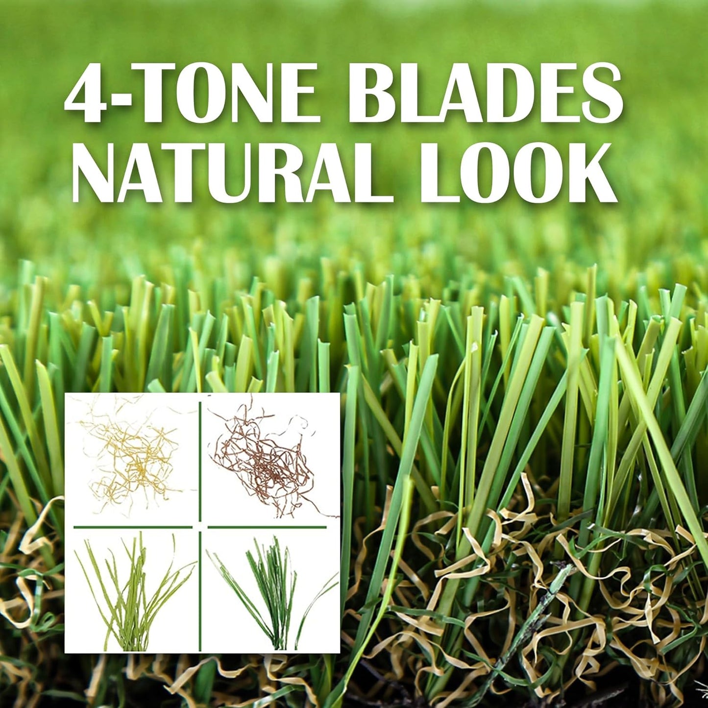 Artificial Grass Turf for Dogs 6.5 ft x 10 ft,1.38 inch Fake Grass Pee Pad for Puppy Potty Training，Faux pet Grass Rug for Indoor/Outdoor Patio,Dogs Wee Wee Pad,Turf Grass Mat for Dogs