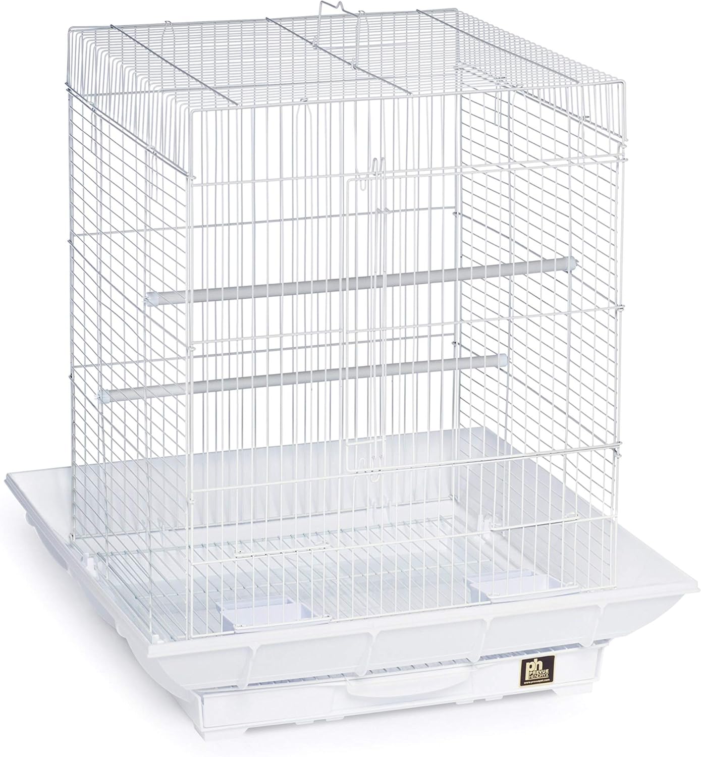 Prevue Hendryx SP850G/W Clean Life Cockatiel Cage, Green and White