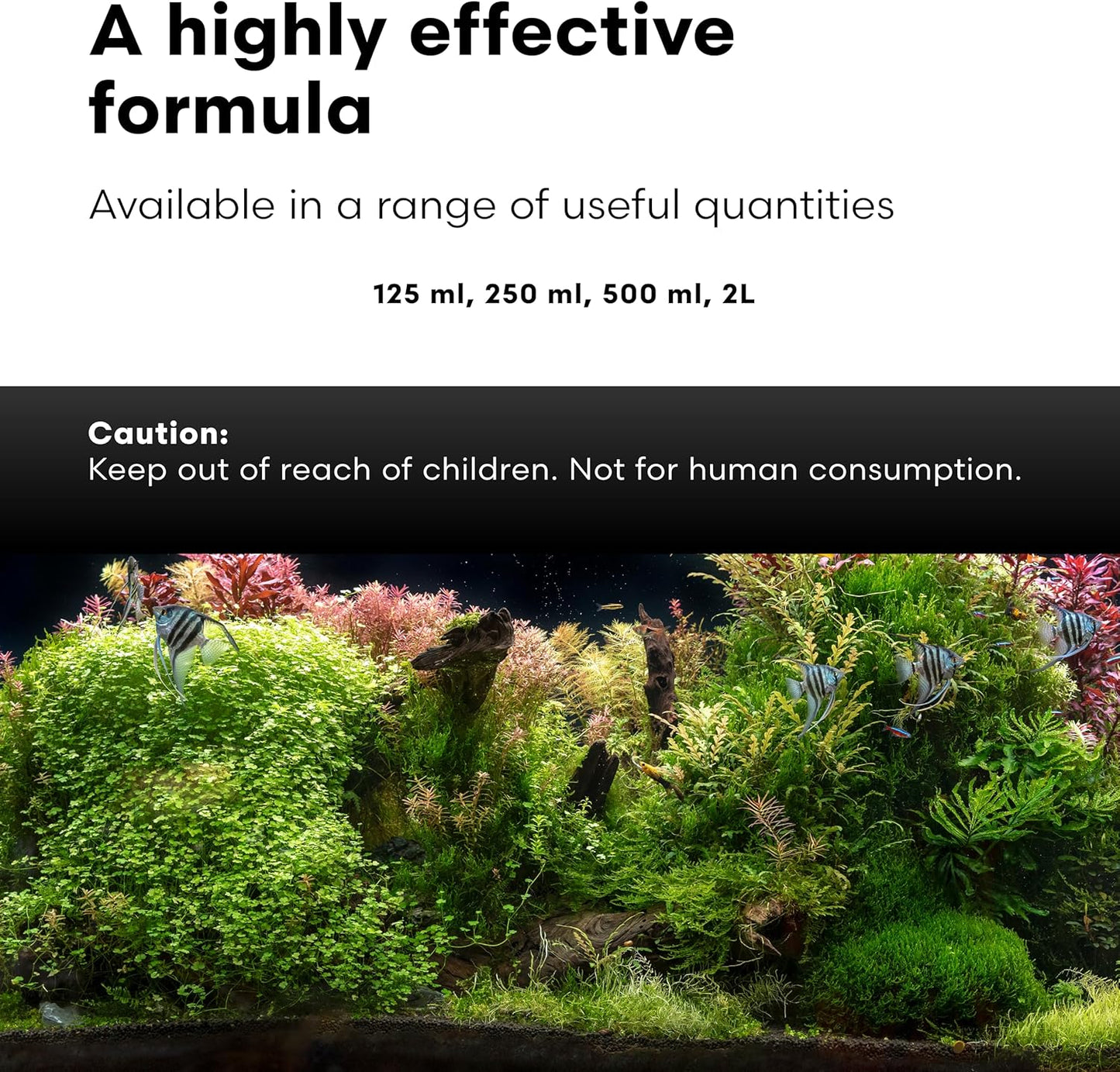 Brightwell Aquatics Caridina GH+ Mineral Supplement Restores Calcium Magnesium Potassium Sodium in Soft RO/DI Water for Shrimp Breeding and Plant Health, 250 ml